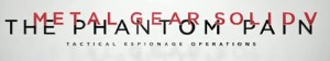 Metal Gear Solid 5 Phantom Pain logo